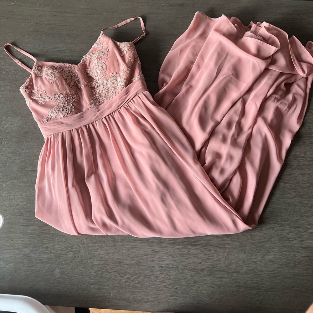 Azazie Pink Dress